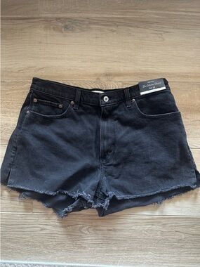 Abercrombie & Fitch Curve Love High Rise-The Mom Short